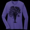 Women's Long Sleeve Core Cotton Tee Thumbnail