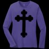 Women's Long Sleeve Core Cotton Tee Thumbnail