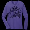Women's Long Sleeve Core Cotton Tee Thumbnail